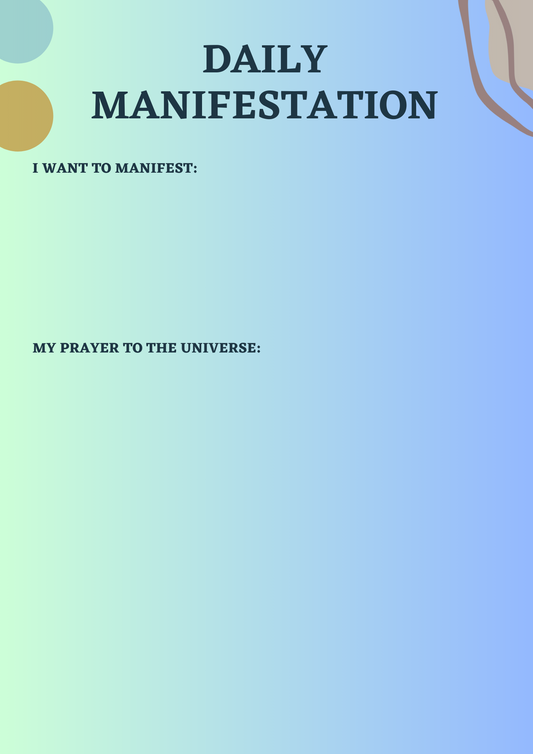 Daily Manifestations: Harnessing the Power of Positive Thinking